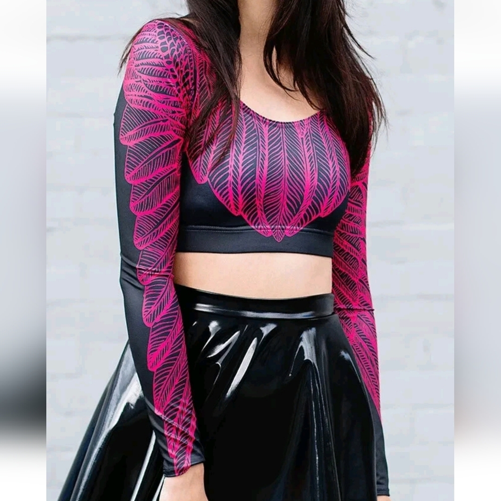 Blackmilk Blood Red Feather Crop